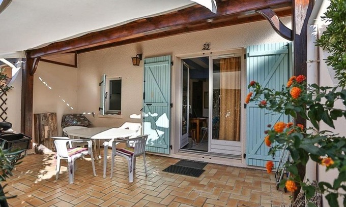 Leucate Villa | Pavillon T4 Mezzanine, 6 Pers, Terrasse, Parking, Proche Lac & Commerces, Port Leucate - FR-1-81-460