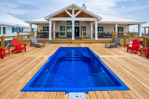 Dauphin Island House | Pawprints in the Sand