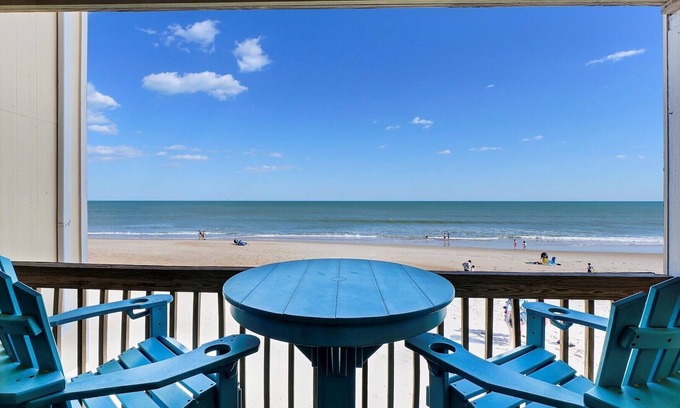 Surf City Condo | "Peace of Paradise" - Direct Oceanfront, Amazing Views!