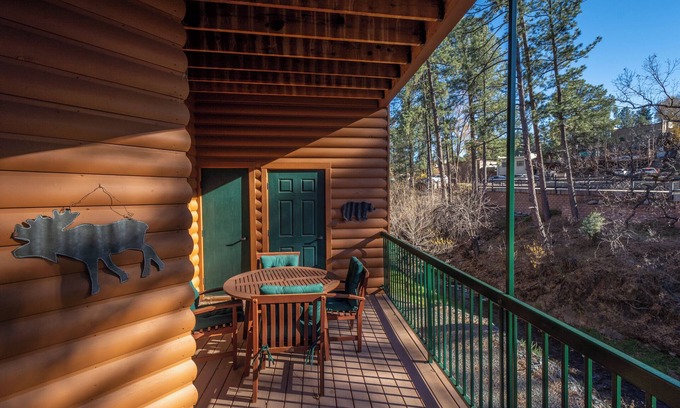 Ruidoso Condo | Peace of the River - This Beautiful Riverside 2 Bedroom Condo will ZEN you out!