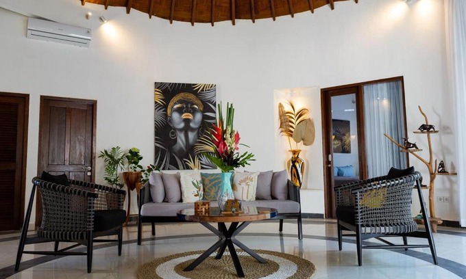 Sunset Road Villa | Peaceful 2br with pool & garden