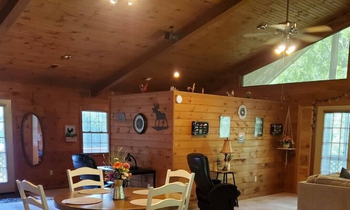 Ferguson Cabin | Peaceful getaway by a cozy mountain creek.