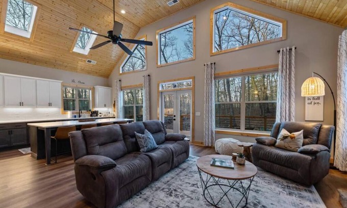 Ellijay Ski Chalet | Peaceful Modern Chalet in Ellijay