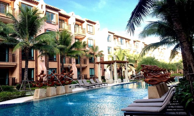 Hua Hin Apartment | Peaceful Pool-access room - Q seaside Hua Hin