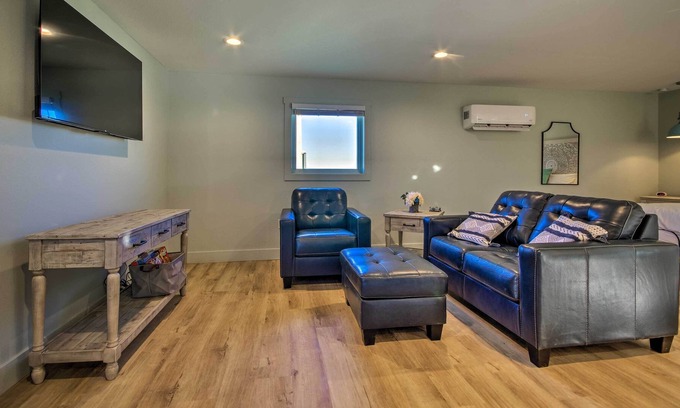 Rolla Apartment | Peaceful Prairie Studio in Rolla w/ Fire Pit!