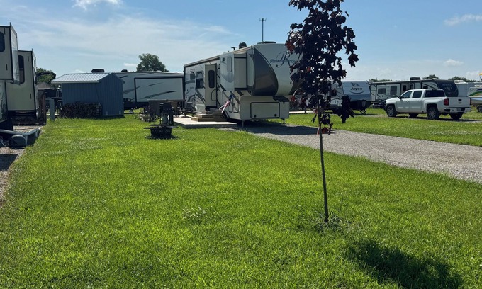 Moravia House | Peaceful Riverstone RV with AC near Moravia and Rathbun Lake.