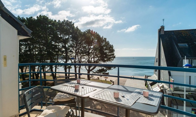 Benodet Apartment | Penn Odet - vue mer - One Bedroom Apartment, Sleeps 4