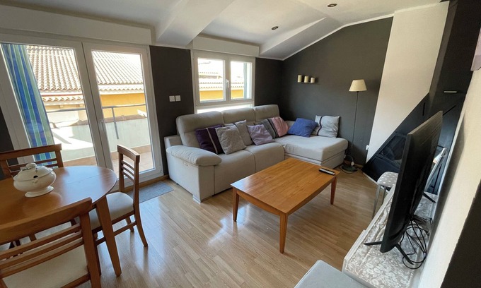 Arrabal Apartment | Penthouse next to the central market, 2' from the Plaza del Pilar, with optional parking