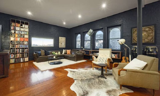 Fitzroy Apartment | Penthouse on Gertrude with private rooftop terrace