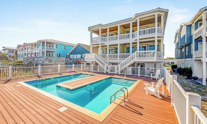 Carolina Beach House | Perfect Alignment Oceanfront - Elevator - Perfect