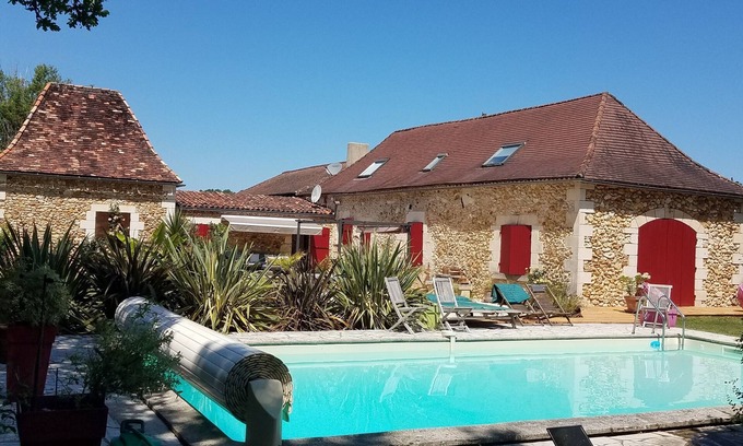 Saint-Severin-dEstissac House | PERIGOURDIN CHARM with 3* SWIMMING POOL - LE CLAU des CERISIERS in the heart of PERIGORD