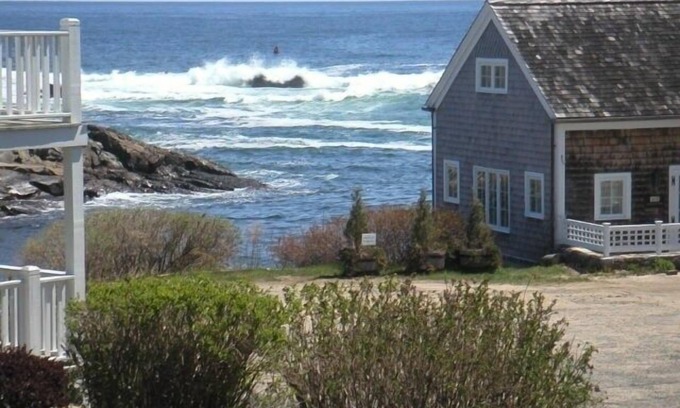 Ogunquit Condo | Perkins' Cove Gem - Q934 Ocean view home with one bedroom loft in the heart of Perkins Cove 1 Condo by RedAwning