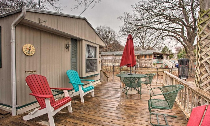 Kingston House | Pet Friendly Kingston Home with Deck and Fire Pit