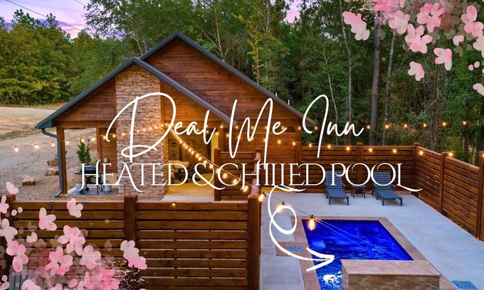 Broken Bow Cabin | Pet-friendly | Playground | Heated & Chilled Pool!