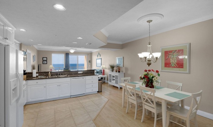 Lower Grand Lagoon Condo | PET FRIENDLY-POOLSIDE CAFE-HOT TUB- GRILL-BEACH FRONT VIEW!
