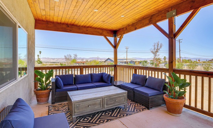 Twentynine Palms House | Pet-Friendly Twentynine Palms Home w/USMCB Views!