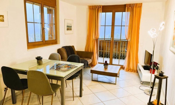 Aeschi bei Spiez Ski Chalet | Pfrundmatte holiday flat with panoramic view