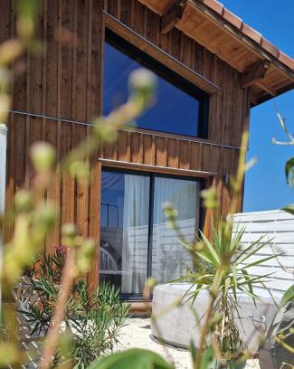 Saint-Yaguen Villa | Pinéa Lodge - Chalet Authentique en Pin des Landes