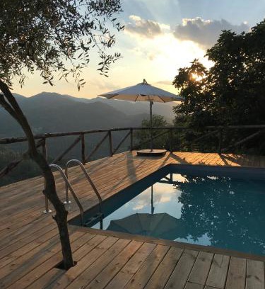 Lugliano Villa | piscina con vista