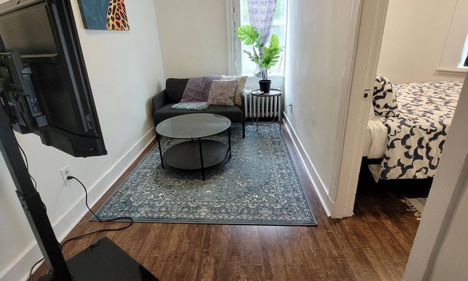 Downtown Halifax Apartment | Pizza Corner Look-off- NIGHT LIFE-DTOWN HFX-RARE FIND
