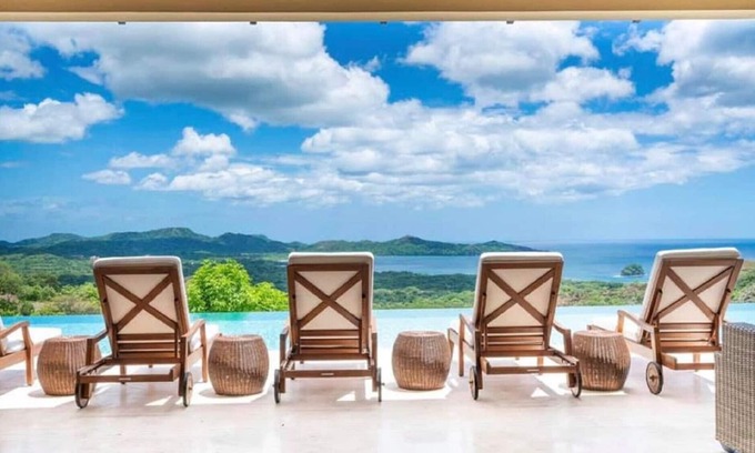 Brasilito Villa | Playa Flamingo: DESIGNER HOME with Spectacular 180 º Ocean Views - CASA DEL MAR