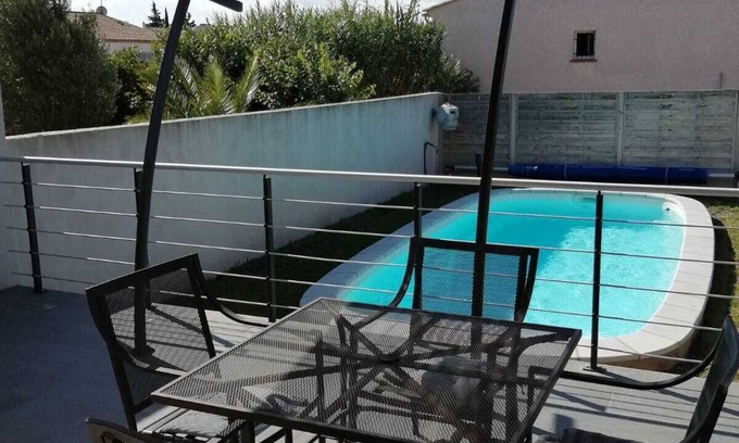Saint-Marcel-sur-Aude Villa | Pleasant villa with pool in the south of France