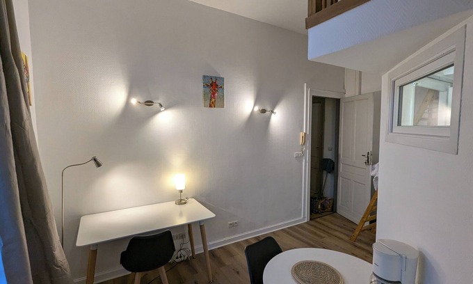 Wazemmes Apartment | Pleasant mezzanine apartment for 2 in a very convenient location Lille downtown