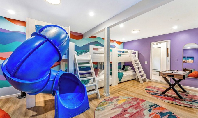 Tobyhanna House | Poconos Play House! Hot Tub, Fire Pit, Jungle Gym, Game Rooms