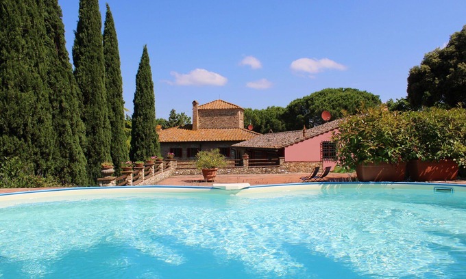 Montespertoli Apartment | Podere Casato 2 Hills View, Pool, Wifi Tuscany