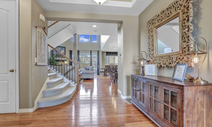 Arvada House | POOL! 4,000 sqft Cozy Mtn Home! Huge Game Room! Family Friendly Pool Table