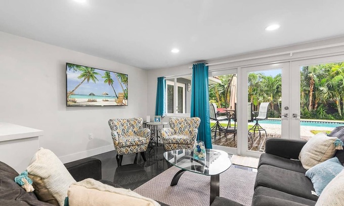 Pompano Beach House | Pool paradise by the beach! Heated Pool!