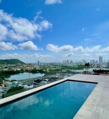 Cartagena Walled City Apartment | Pool & Rooftop! Steps to the old city and Getsemany