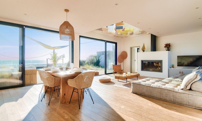 La Gueriniere Ski Chalet | Pool, view and beach access, 6 adults/2 children