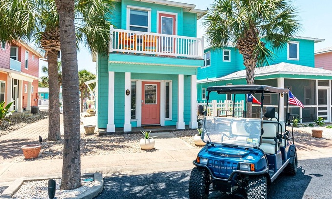 Safe Harbor House | Popular Village Walk Cottage in Golf Cart Zone W/Pool Mins to Beach