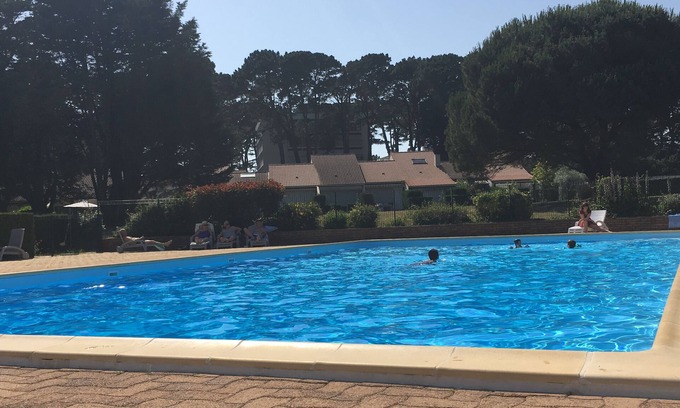 Pornic House | Pornic terraced house 54m2 very quiet residence with large swimming pool