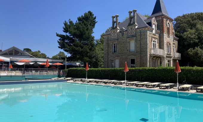 Pornichet Apartment | Pornichet - Duplex in the residence Ker Juliette (wooded site) 100m from the sea