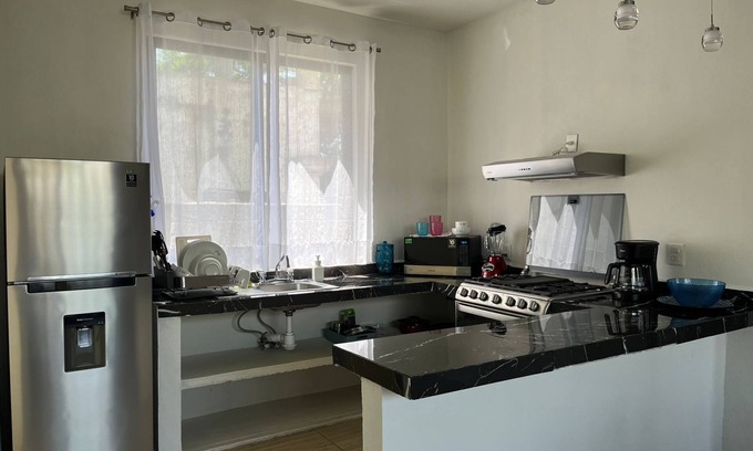 Rinconada Apartment | Porpoise Apartment 5 minutes walk from Bahía Carrizalillo !3
