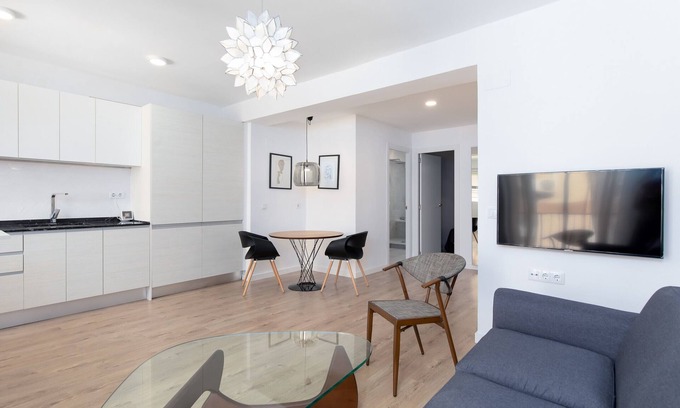 La Creu del Grau Apartment | Port Area I. Wifi + A/Conditioning