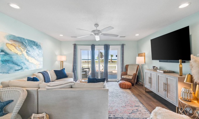 Port St. Joe House | Port St Joe Beach House - Pet Friendly, Beach Across Street, Stunning Gulf Views