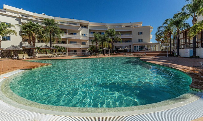 Porto de Mos Apartment | Porto de Mos Beach: Pool | Gym | PetFriendly