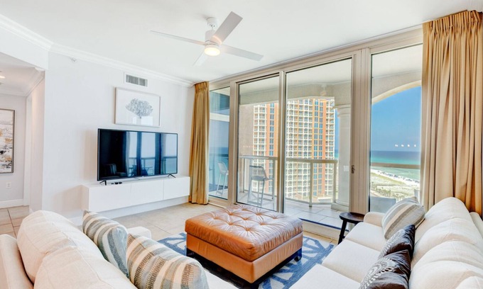 Pensacola Beach Apartment | PORTOFINO! RESORT LIFESTYLE with AMAZING GULF TO BAY VIEW
