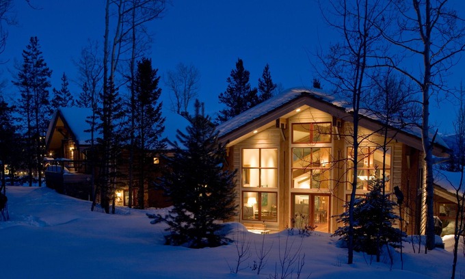 Teton Village House | PRICE DROP Large Lodge Style Mountainside Ski Chalet Sleeps 17+ Amazing Location