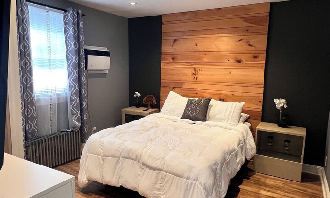Manville Apartment | Private 1 room and bathroom access to pool table,Netflix,outdoors hot-tub,gazebo