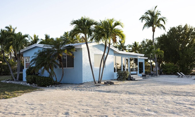 Islamorada House | Private Bayside Waterfront Home 2 acres, Beach, Deep Water Boat Dock