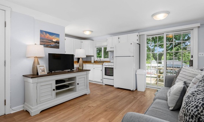 Dennis Port House | Private beach access, newly remodeled, 2 bedroom, 1 bathroom with outdoor shower