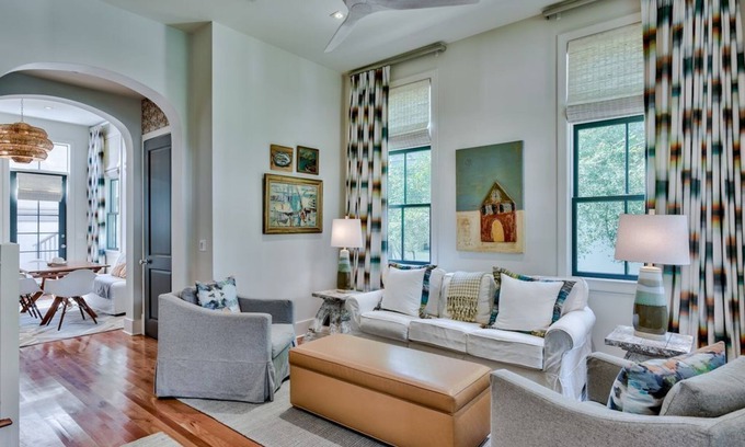 Rosemary Beach House | PRIVATE BEACH/POOL ACCESS-Stylish Decor- Great Family/Outdoor Space -4 Bikes