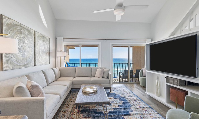 Crystal Beach Condo | PRIVATE BEACHFRONT! CORAL REEF CLUB UNIT 45 DESTIN!