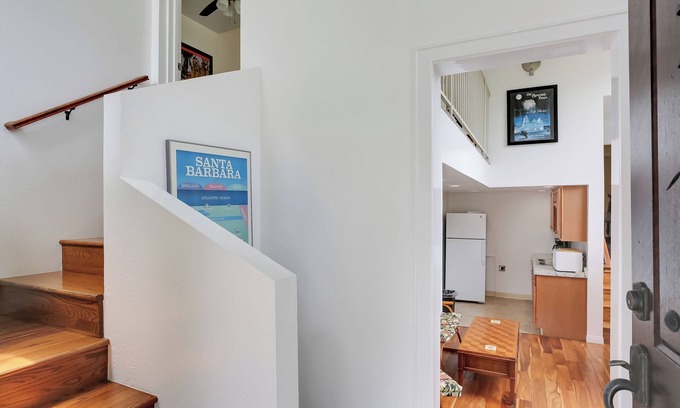 Westside Apartment | Private, Bright and Clean with VIEWS. Near Cottage Hospital, Beach, & Downtown