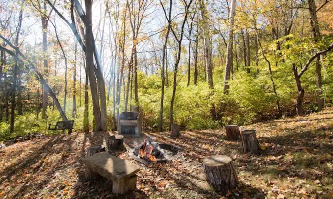 Mount Airy House | Private bungalow set in the forest