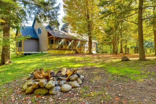Old Forge House | Private Deck and Fire Pit Adirondack Family Home